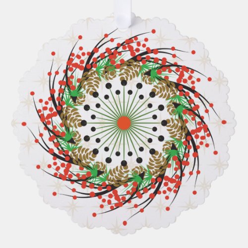 Holiday Sign Paper Ornament