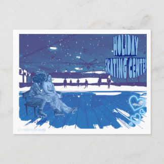 Holiday Skating Center Postcard