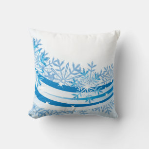 Holiday Snowflake Pillow