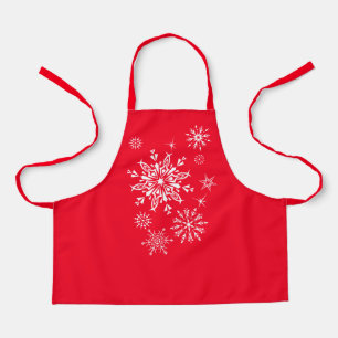 Holiday Snowflakes Apron
