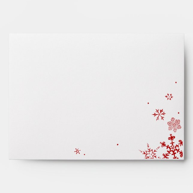 Holiday Snowflakes Envelopes (Front)