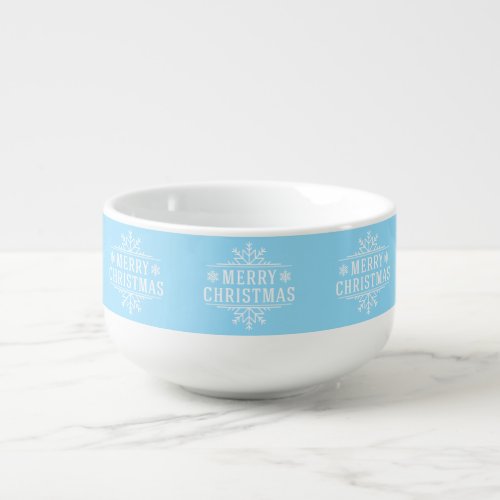 Holiday Snowflakes Jumbo Soup Mug