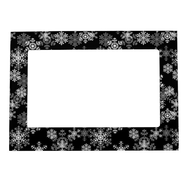 Holiday Snowflakes Picture Frame (Front)