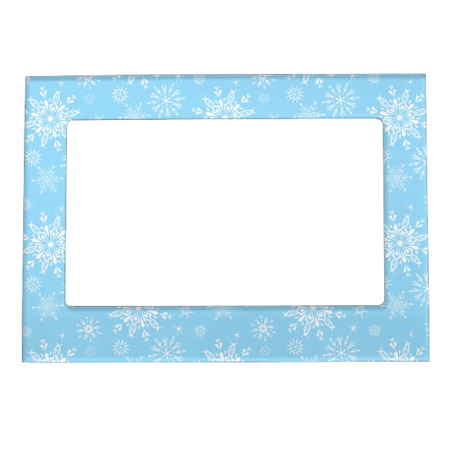 Holiday Snowflakes Picture Frame (Front)