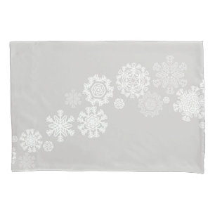 Holiday Snowflakes Pillowcase