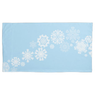 Holiday Snowflakes Pillowcase