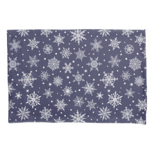 Holiday Snowflakes Pillowcase