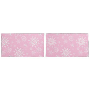 Holiday Snowflakes Pillowcase Set