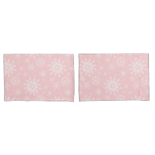 Holiday Snowflakes Pillowcase Set