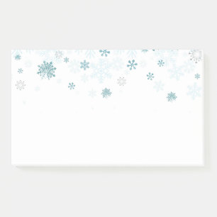 Holiday Snowflakes Post it Notes