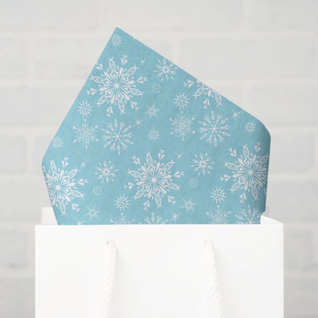Holiday Snowflakes Tissue Paper (Gift Bag)