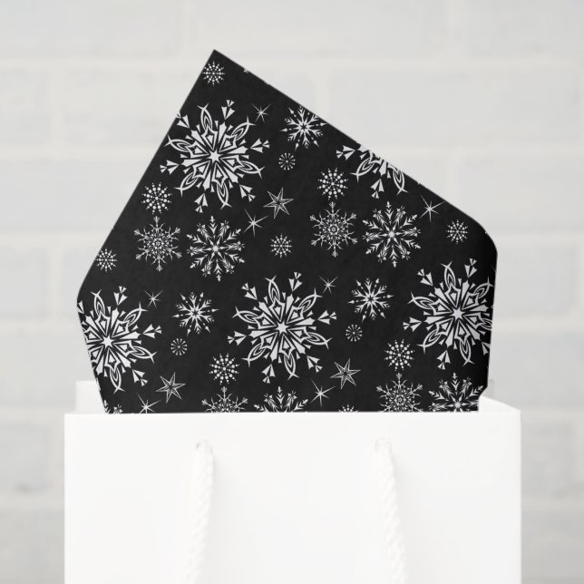 Holiday Snowflakes Tissue Paper (Gift Bag)