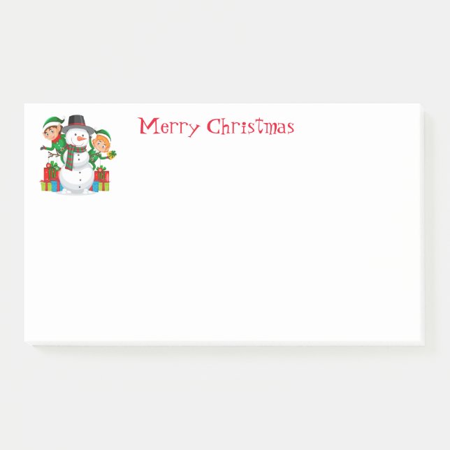 Holiday Snowman Notes (Front)