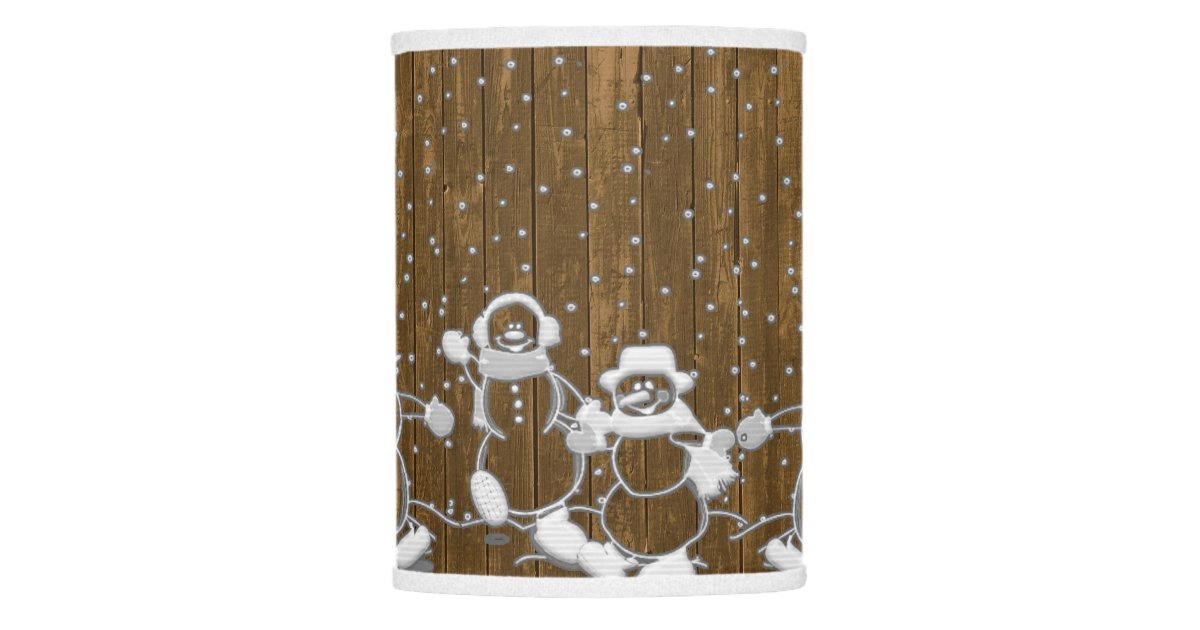 Holiday Snowmen Lamp Shade | Zazzle