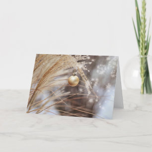 Holiday Sparkle Christmas Card