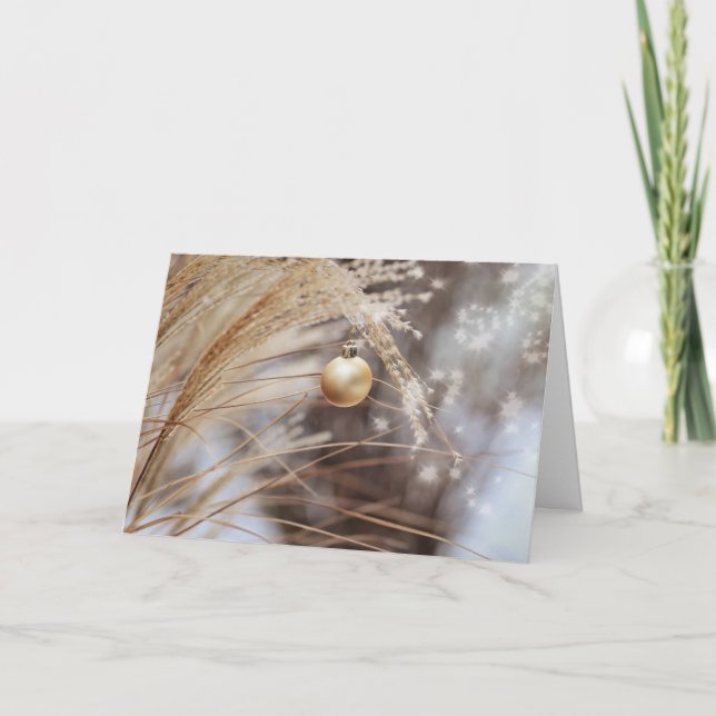 Holiday Sparkle Christmas Card (Front)