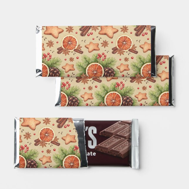 Holiday Spice Chocolate Bars (Front)