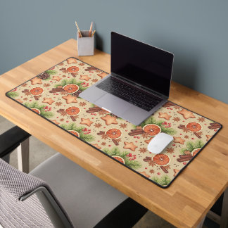 Holiday Spice Desk Mat