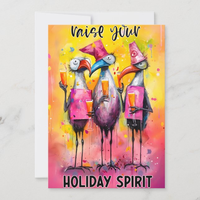 Holiday  Spirit Card (Front)