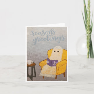 Holiday Spirit Christmas Ghost Card