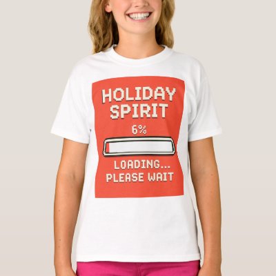 Holiday Spirit Loading Bar T-Shirt
