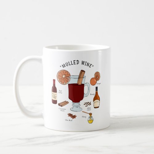Holiday Spirit Mulled Wine Holiday Coffee Mug