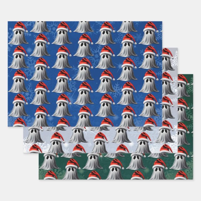 Holiday Spirits Collection Wrapping Paper Sheets (Set)