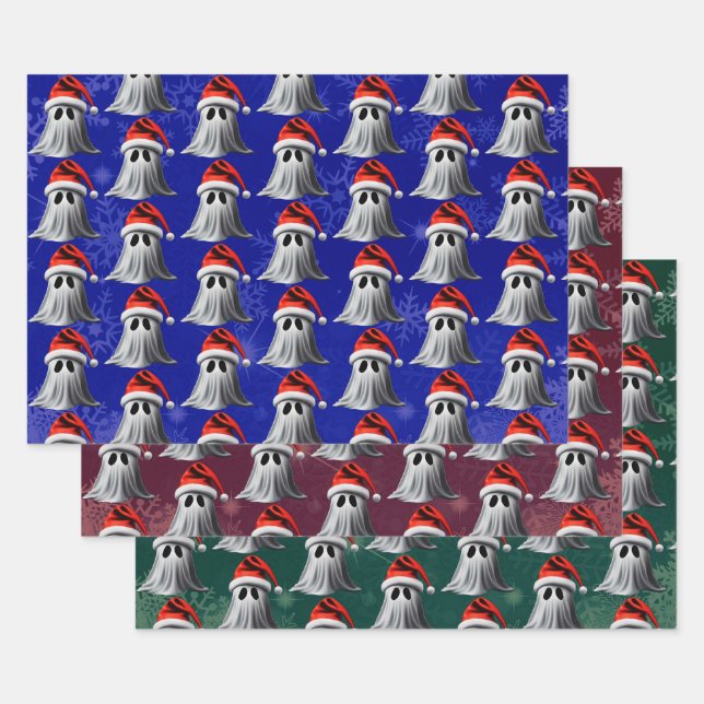 Holiday Spirits Collection Wrapping Paper Sheets (Set)