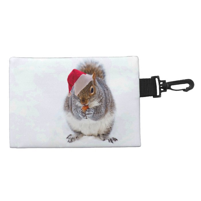 Holiday Squirrel Accessories Bags