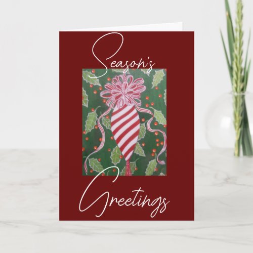 Holiday Standard 5 x 7 Folded Greeting Card