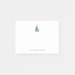 Holiday Stationery Christmas Tree Personalized Post-it Notes