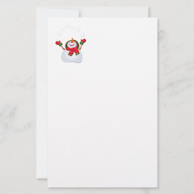 Holiday Stationery Paper (Front)