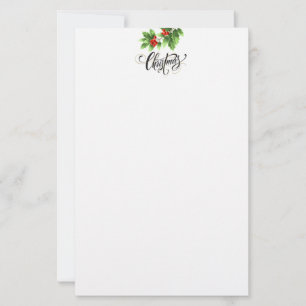 Holiday Stationery Paper