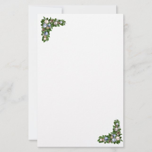 Holiday Stationery Paper (Front)