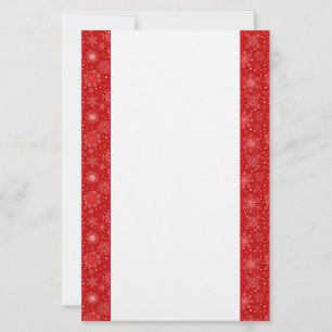 Holiday Stationery Paper-Snowflakes