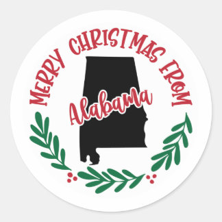 Holiday Sticker from Alabama