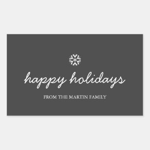 Happy Holidays Stickers &amp; Sticker Designs | Zazzle