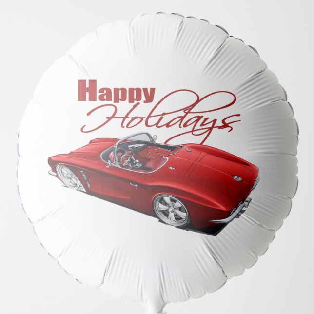Holiday Stingray Balloon (Front)