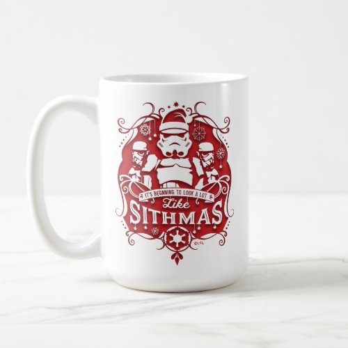 Holiday Stormtroopers Sithmas Design Coffee Mug