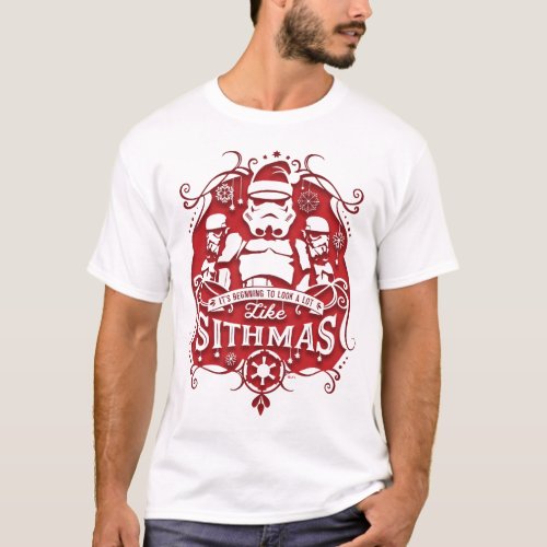 Holiday Stormtroopers Sithmas Design T_Shirt