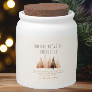 Holiday Stovetop Potpourri Gift Jar