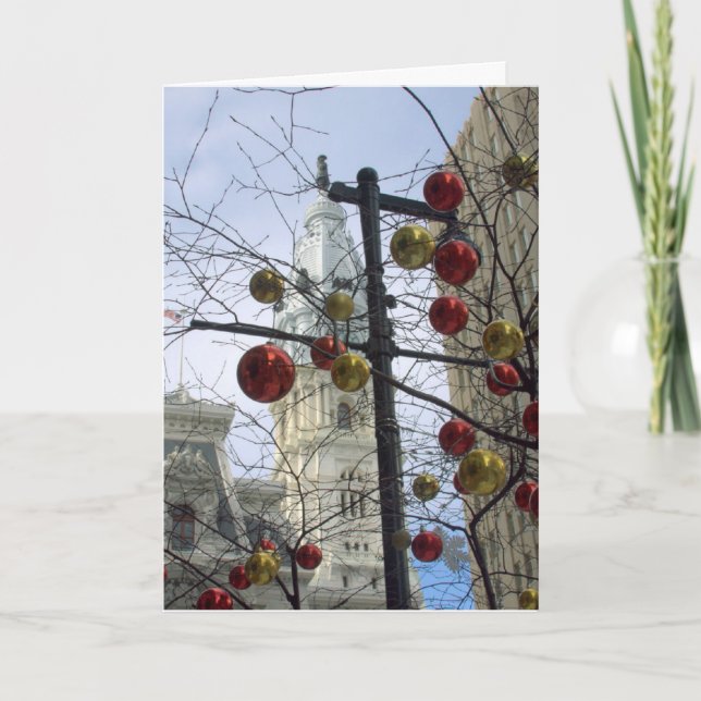 Holiday Street Scene Card (Front)