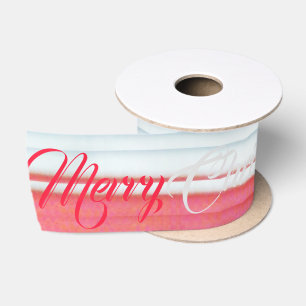 Holiday Stripes Satin Ribbon