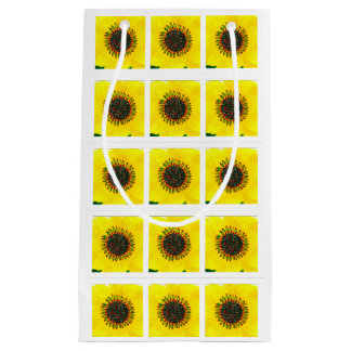 Holiday Sunflower Gift Bag
