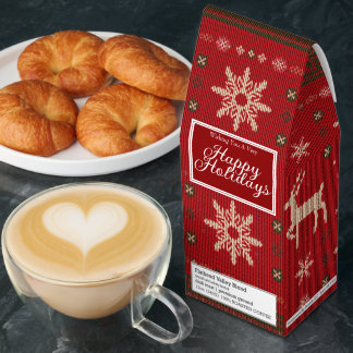 Holiday Sweater Coffee Lover Gift - Coworker Gift