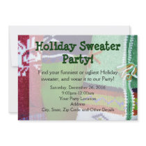 Holiday Sweater Party Invitations