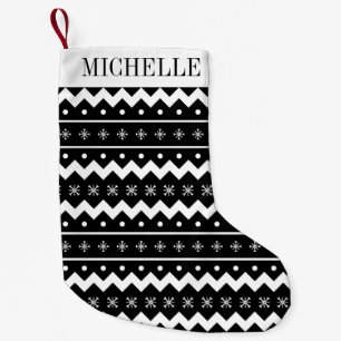 Holiday Sweater Pattern Christmas Stocking
