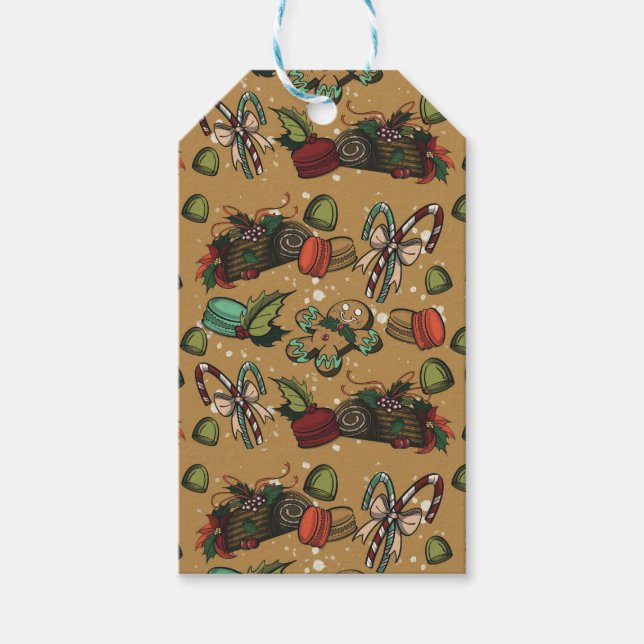 Holiday Sweets- Coco (color) Gift Tag (Front)