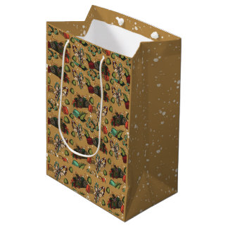 Holiday Sweets- Coco (Color) Medium Gift Bag