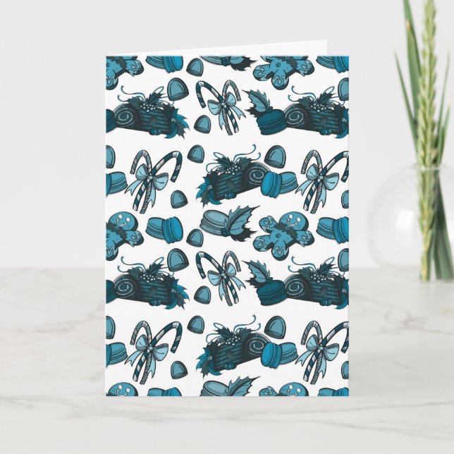 Holiday Sweets- Ice (Solid) Card (Front)